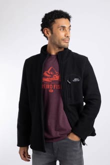 Arnott Full Zip Lined Macaroni Jacket Black