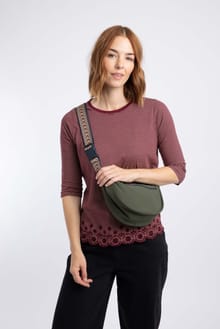 Bason Half Moon Bag Winter Green