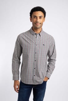 Ernest Gingham Shirt Mulled Wine