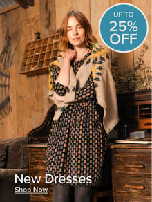 up to 25% off new dresses