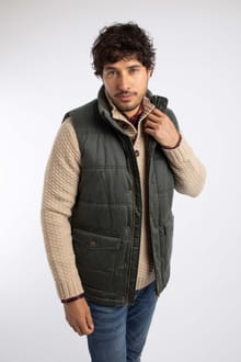 Dover Wadded Gilet Anthracite