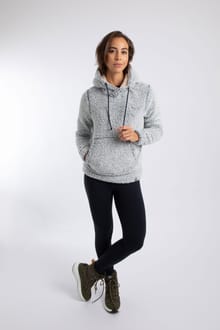 Yara Cosy Fleece Hoodie Navy