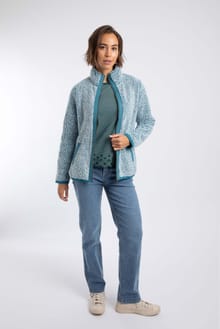 Clove Cosy Full Zip Fleece Deep Ocean