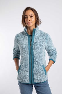 Clove Cosy Full Zip Fleece Deep Ocean