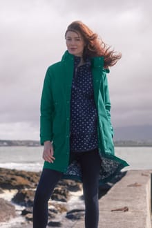 Kenzie Waterproof Coat Deep Teal