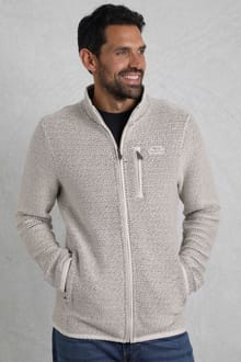 Transom Eco Full Zip Macaroni Ecru