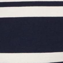 Merida Organic Cotton Stripe Hoodie Navy