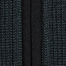 Lockie Recycled Full Zip Bonded Fleece Washed Black