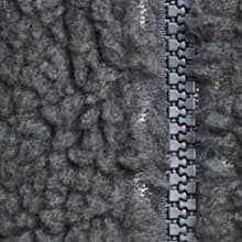 Clanton Recycled Full Zip Panelled Borg Fleece Cement