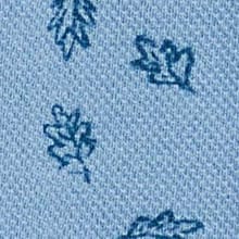 Marais Organic Cotton Pique 1/4 Zip Sweatshirt Pale Denim