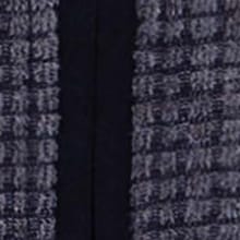 Rossten Recycled Full Zip Grid Fleece Tall Washed Black