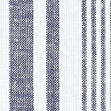 Marciana Organic Cotton Striped Woven Top Navy