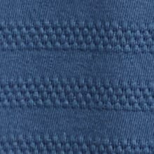 Asten Organic Cotton Textured Jersey Dress China Blue
