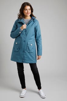 Beatrix Eco Wadded Waterproof Coat Uniform Blue