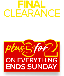 Final Clearance 70% OFF