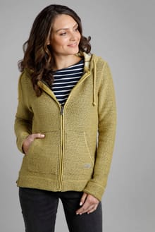 Weylin Full Zip Eco Macaroni Hoodie Antique Moss