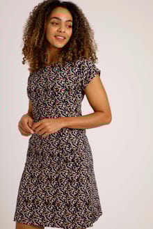 Tallahassee Organic Jersey Dress Dark Navy