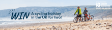 Win a cycling holiday in the UK for two!