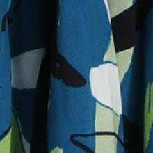 Roxi Lenzing EcoVero™ Printed Culotte Jumpsuit Deep Sea Blue