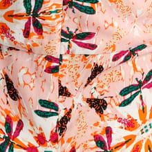 Roxi Lenzing EcoVero™ Printed Culotte Jumpsuit Pale Pink