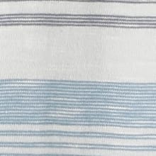 Mersey Organic Stripe Polo Shirt Ensign Blue