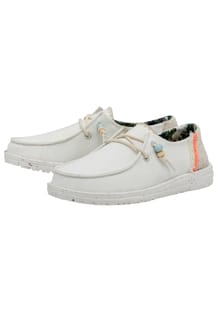 Hey Dude Wendy Canvas Shoe White