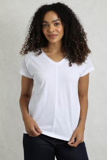 Pernille Organic Cotton Cutaway T-Shirt