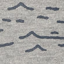 Lakes & Peaks Graphic T-Shirt Grey Marl