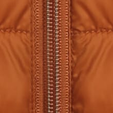 Flete Recycled Lightweight Showerproof Padded Jacket Dark Rust