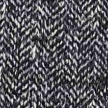Robins 1/4 Zip Herringbone Soft Knit Navy
