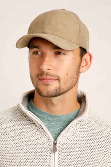 Dalziel Cord Cap Taupe Grey