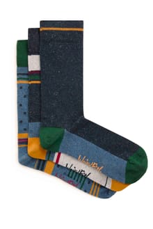 Wyatt Eco Stripe Socks Multi Pack