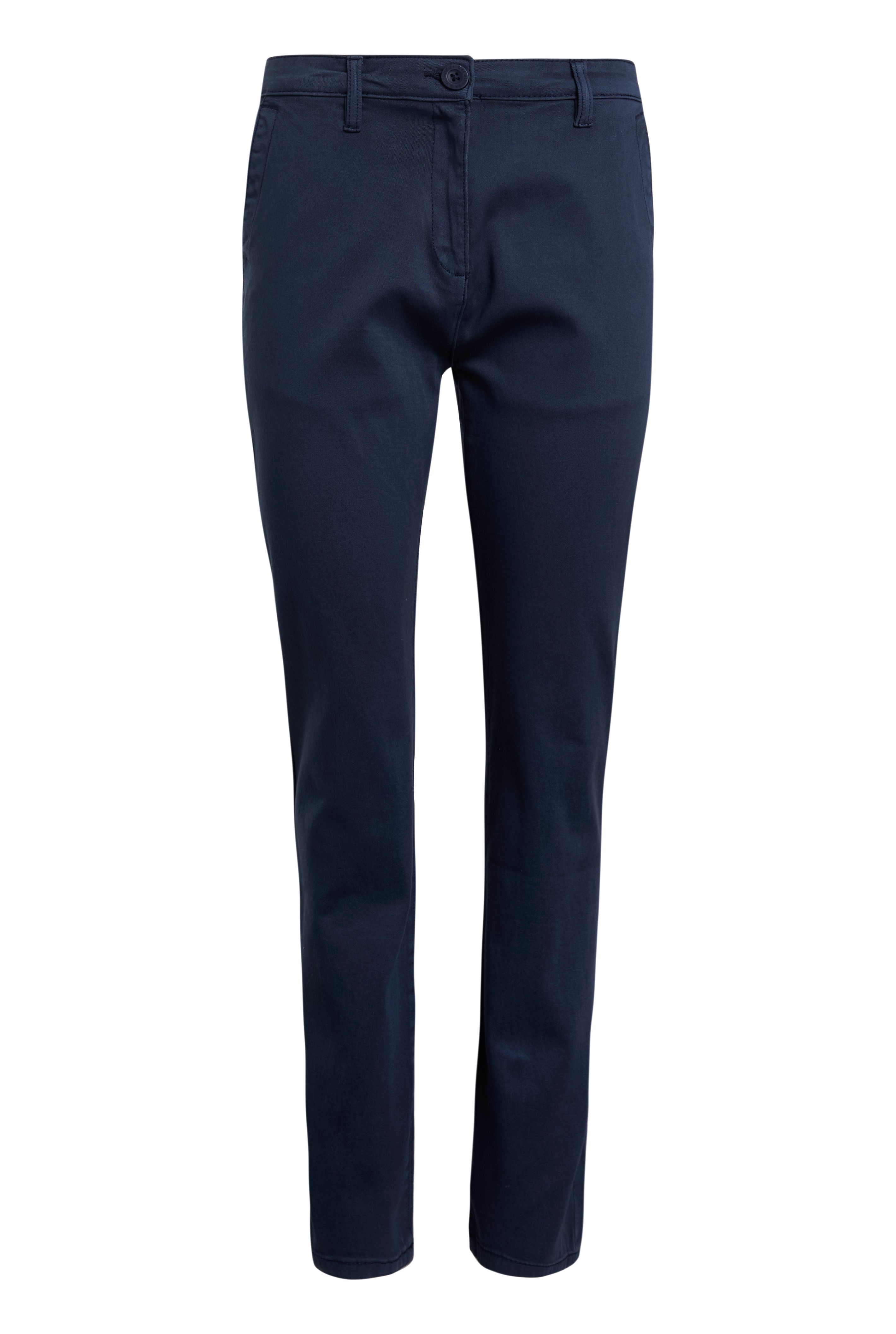 Men's Organic Cotton Stretch Navy Chinos