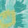 Alia Organic Cotton Printed Jersey Top Aqua