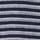 Virgil Organic Cotton Striped Polo Shirt Navy