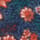 Marelia Printed Scarf Dark Blue