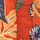 Bodhi Printed Long Sleeve Blouse Rust Leaves