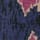 Arielle Printed Jersey 3/4 Sleeve Tunic Petrol Blue