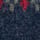 Tulips Floral Fair Isle Jumper Navy