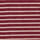 Raven Striped Emdroidered Hem Top Port