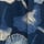 Gardot Printed Midi Dress Blue Atoll
