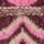 Dandi Patterned Roll Neck Jumper Deep Crimson