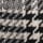 Honey Double Breasted Houndstooth Coat Black