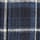 Broxton Organic Long Sleeve Herringbone Check Shirt  Federal Blue