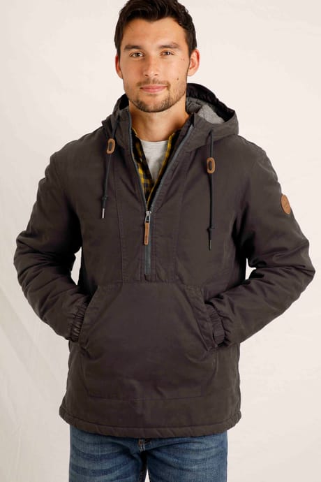Edworth Waxed Quilted Popover Jacket