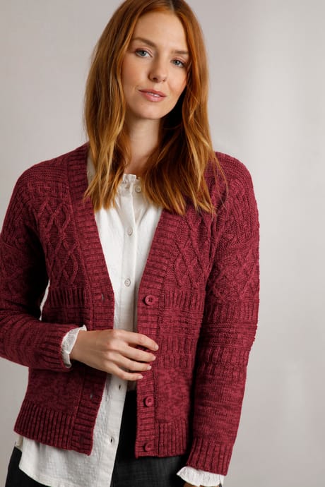 カーディガン Y's STRIPE OPENWORK ASYMMETRIC CARDIGAN Y's STRIPE OPENWORK ASYMMETRIC CARDIGAN