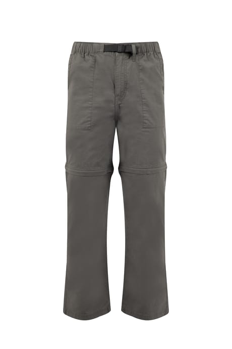 Wade Ripstop Zip Off Trousers Dark Grey | Weird Fish