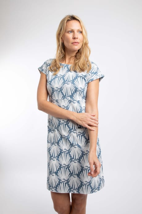weird fish ladies dresses Ladies Dresses Weird Fish Tallahassee Dress Weird Fish Womens Tallahassee  Organic Printed Jersey Dress Nevisport