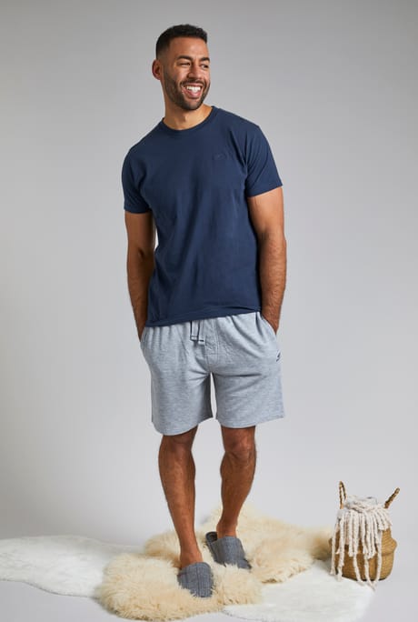Kilbrin Loungewear Short and Top Set Navy