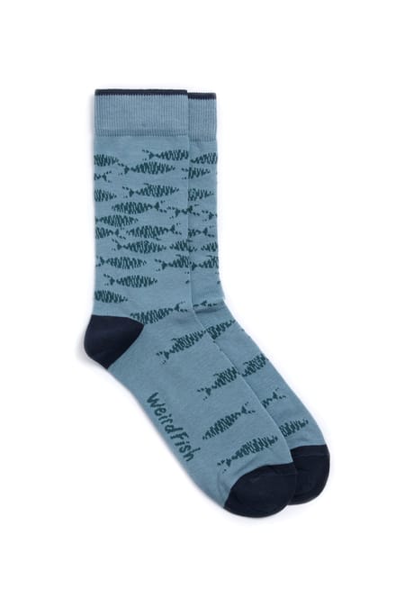 Tennison Socks Blue Mirage